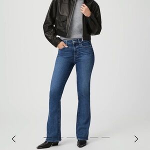 PAIGE Laurel Canyon mid rise bootcut jeans